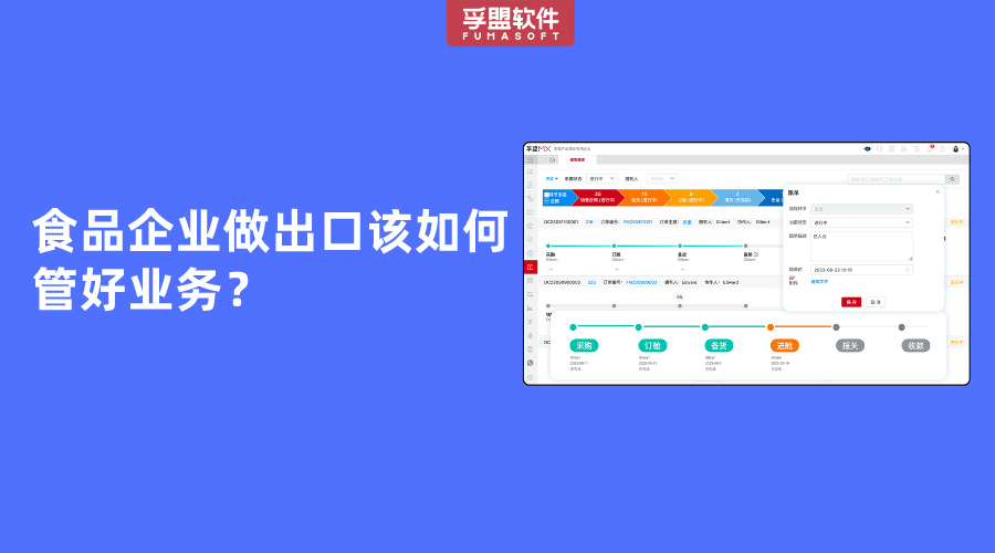食品企业做出口该如何管好业务？