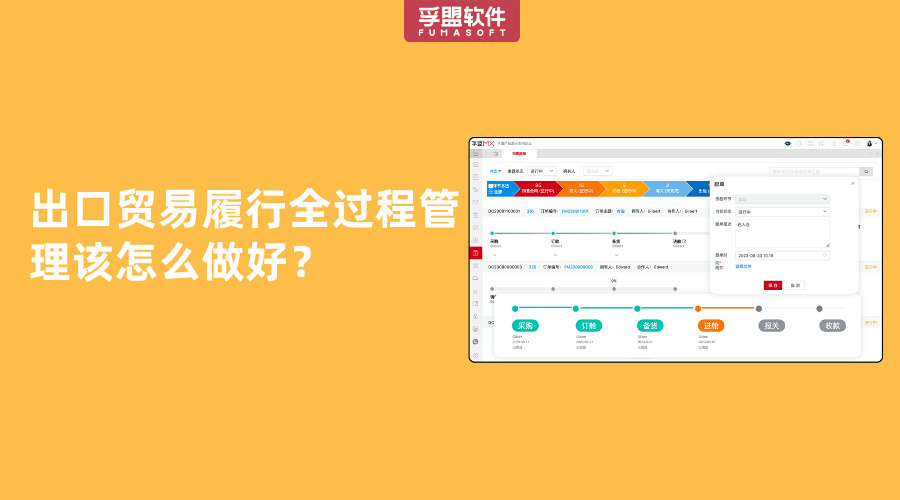 出口贸易履行全过程管理该怎么做好？