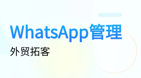 海外拓客软件：WhatsApp管理重塑外贸拓客